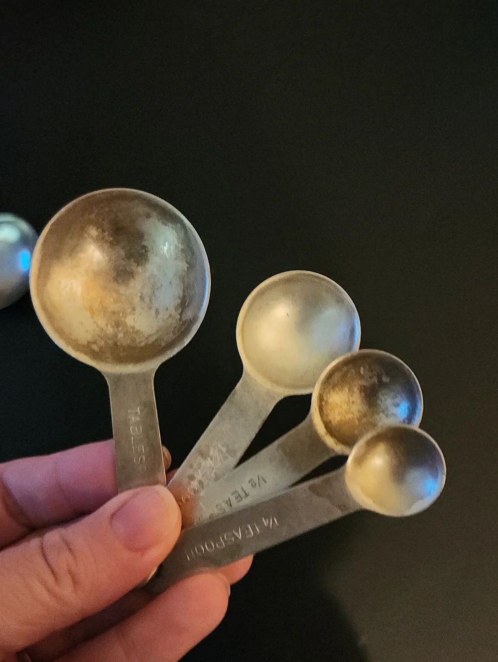 N/A handles spoons metal